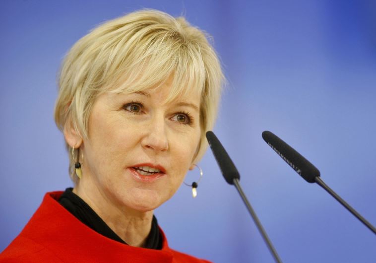 Swedish Foreign Minister Margot Wallstrom