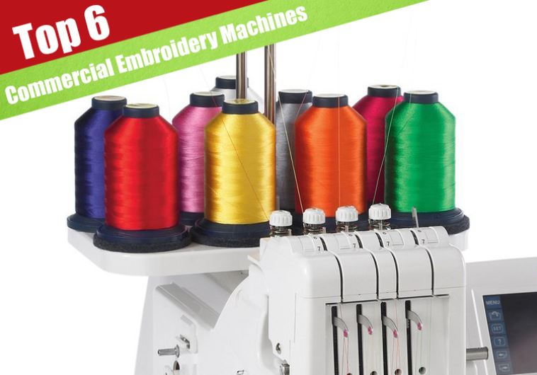 commercial embroidery machine