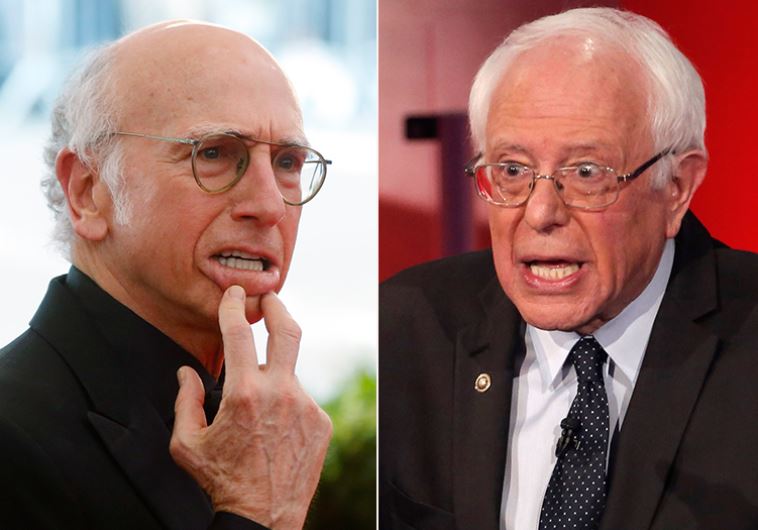 Bernie Sanders and Larry David