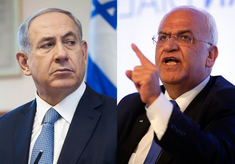 Netanyahu and Erekat