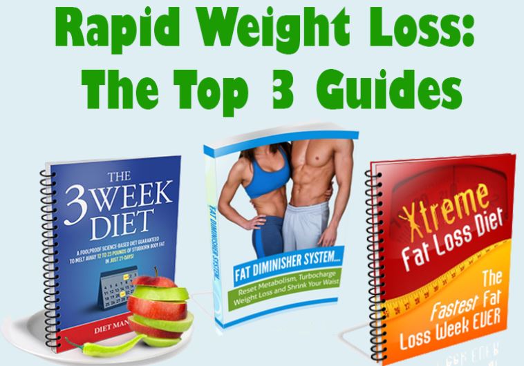 Rapid Weight Loss Diets - The 3 Guides You Need To Know