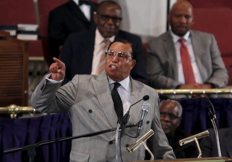 Nation of Islam leader Louis Farrakhan addresses the audience at the metropolitan African Methodist Episcopal Church in in Washington June 24, 2015.