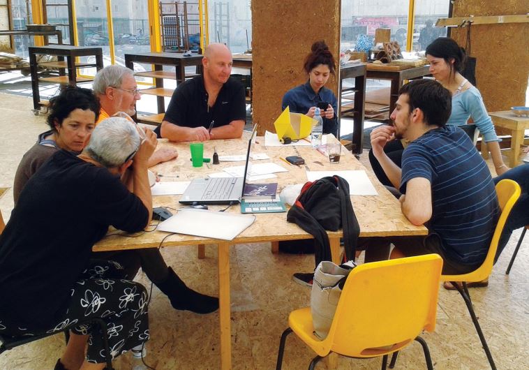 Members of the ‘balcony studio.’
