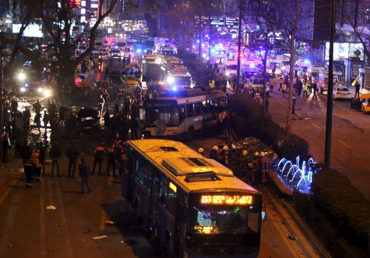 Ankara, Turkey explosion kills over two dozen March 13, 2016