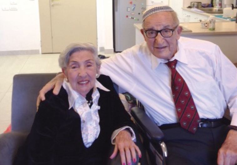 SABA AND SAVTA: The author’s grandfather and grandmother.