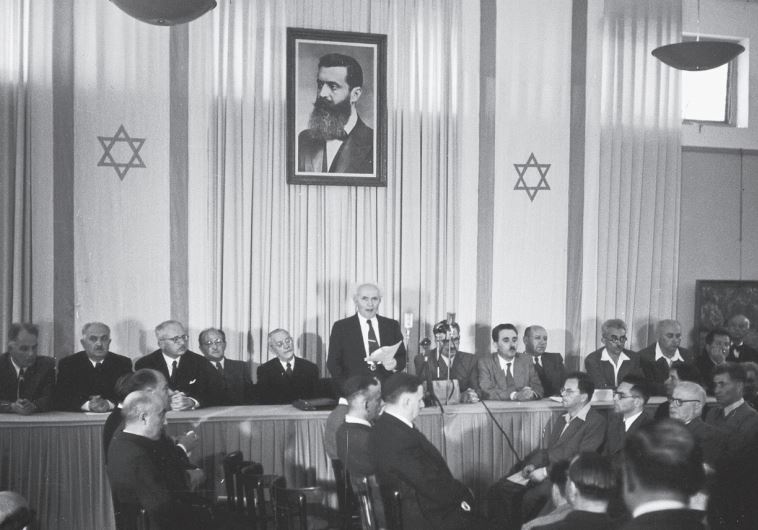 The establishment of the State of Israel