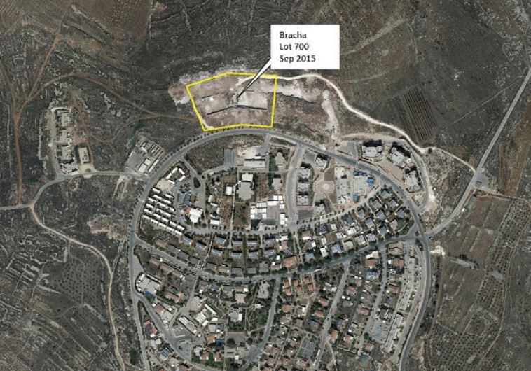 THIS AERIAL SHOT of the Har Bracha settlement in the West Bank, south of Nablus, in September shows homes in the early stages of construction.