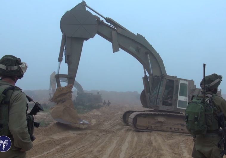 IDF work to find tunnels on Gaza border