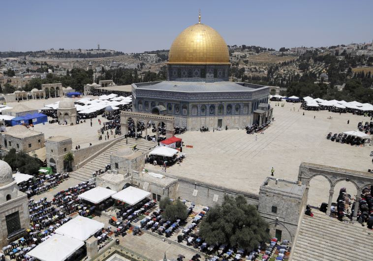 The Temple Mount complex in Jerusalem 