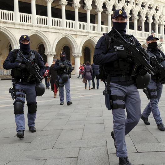 Italian police officers [File]
