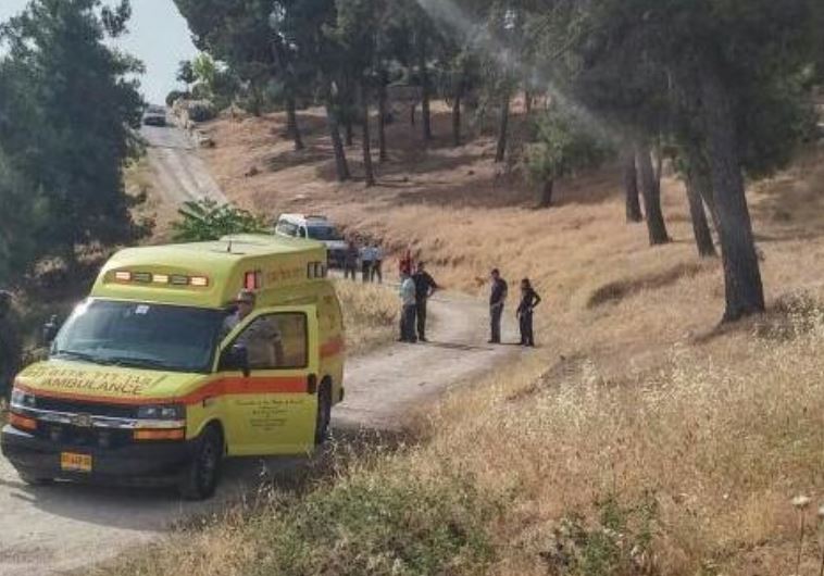 Scene of stabbing attack in Jerusalem's Armon Hanatziv