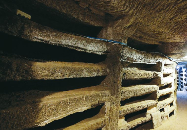 The catacomb of Priscilla, for Christian burials, is similar to the recently opened Jewish catacombs