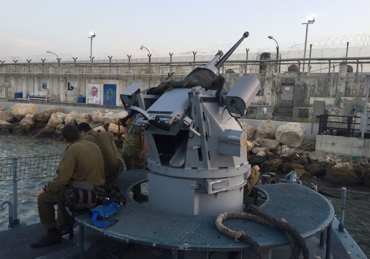 The 12-man crew of the Israel Shipyards built-Shaldag boat often live aboard their ship for up to four days while on patrol.