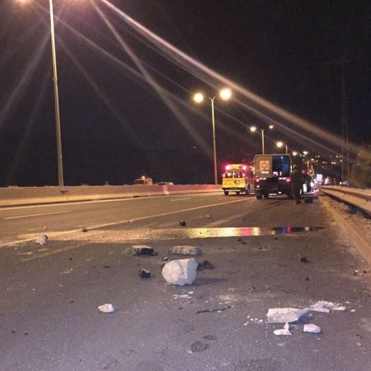 Route 443 north of Jerusalem