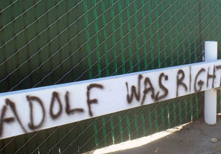 Anti-Semitic graffiti in Los Angeles