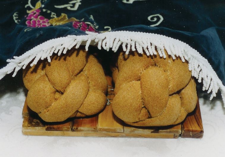 The blessings we make on halla in our home are meant to reflect on and symbolize the sacrifices in the Temple