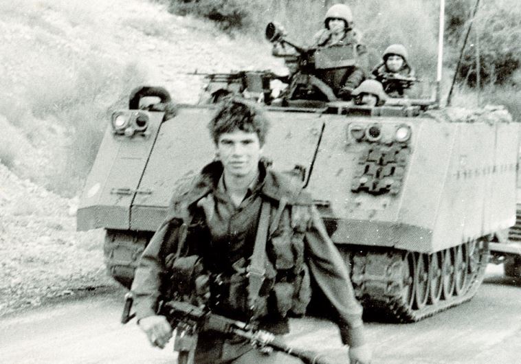 Gal Hirsch on patrol in Lebanon in 1982