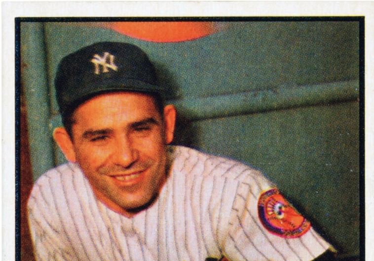The art of prediction: A 1953 baseball card features Yogi Berra