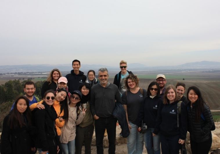 Prof. Israel Finkelstein and the International MA class of 2017