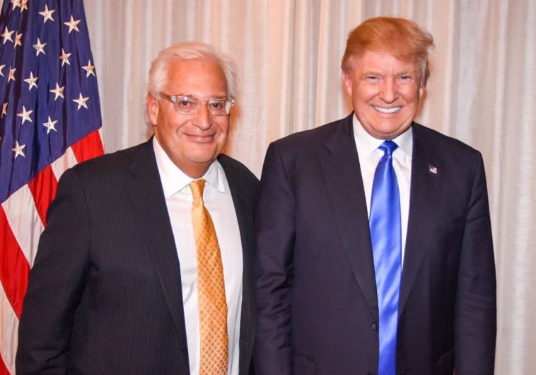 David Friedman with Donald Trump in Manhattan
