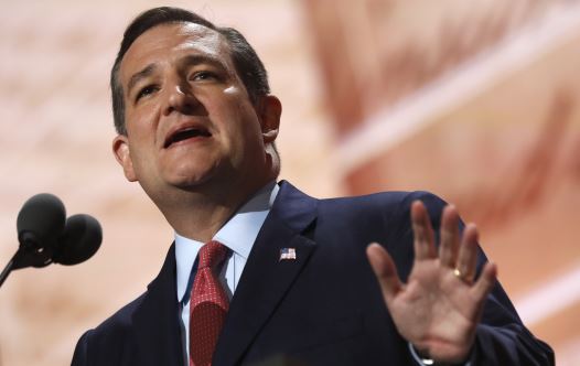 Former Republican U.S. presidential candidate Senator Ted Cruz speaks during the third night of the Republican National Convention in Cleveland, Ohio, July 20, 2016