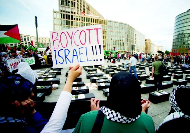 BDS activists in Berlin