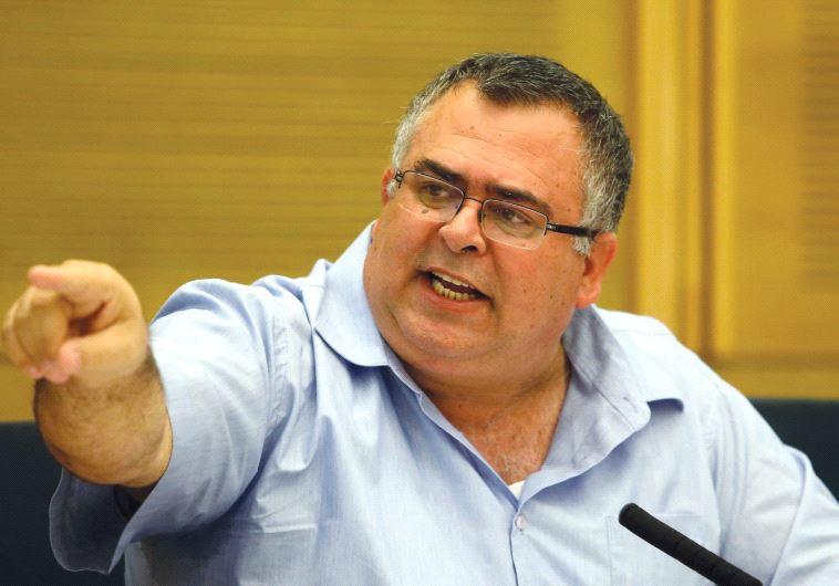 DAVID BITAN seen at the Knesset last year