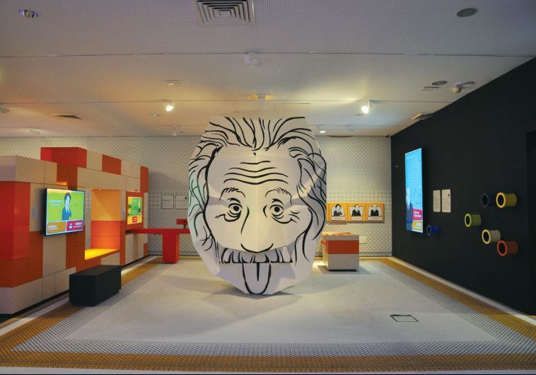 Albert Einstein is one of the featured ‘Jewish Heroes’ in Beit Hatfutsot