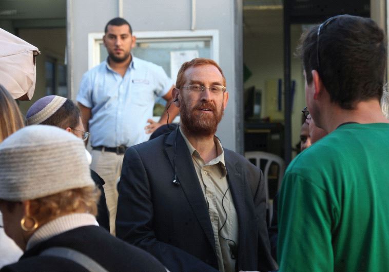 MK Yehudah Glick at the Temple Mount