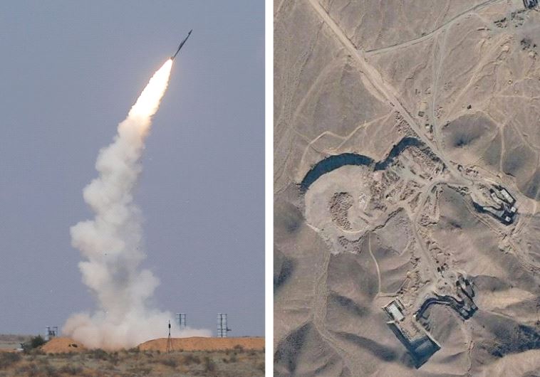 S-300 air defense system (L) and Iran's Fordow nuclear plant 