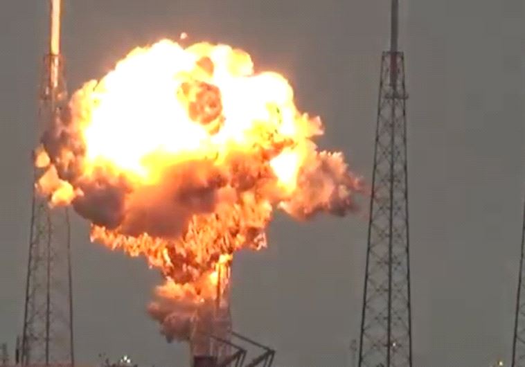 Explosion at Cape Canaveral