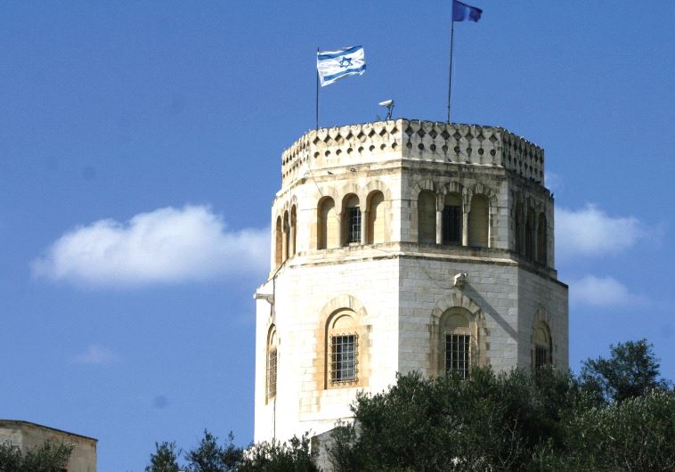 At the museum: A view from the northeastern corner walls