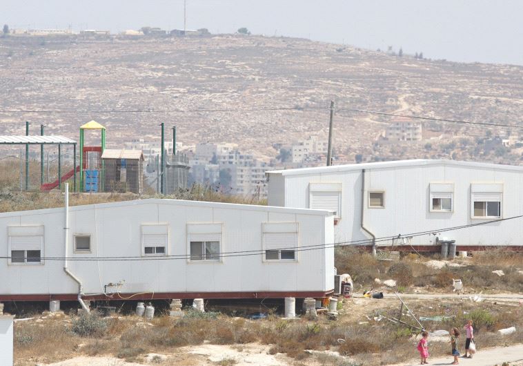 SEVERAL OF THE 40 homes at the Amona outpost, which the High Court has ruled must be removed by December 25.