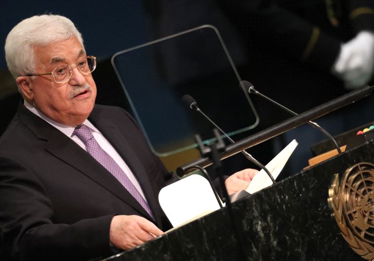 Palestinian Authority President Mahmoud Abbas addresses the 71st United Nations General Assembly in Manhattan, New York, US September 22, 2016