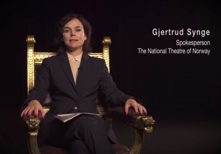 The National Theatre of Norway´s official apology for the cooperation with Habima.