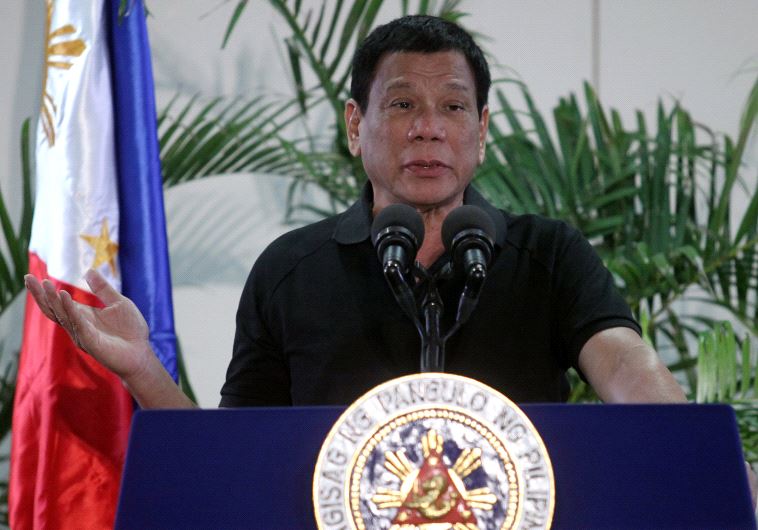 Philippines President Rodrigo Duterte
