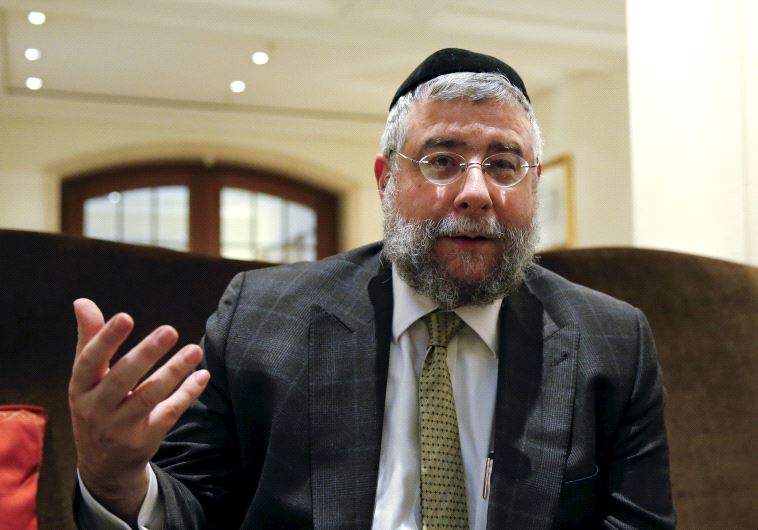 Rabbi Pinchas Goldschmidt.