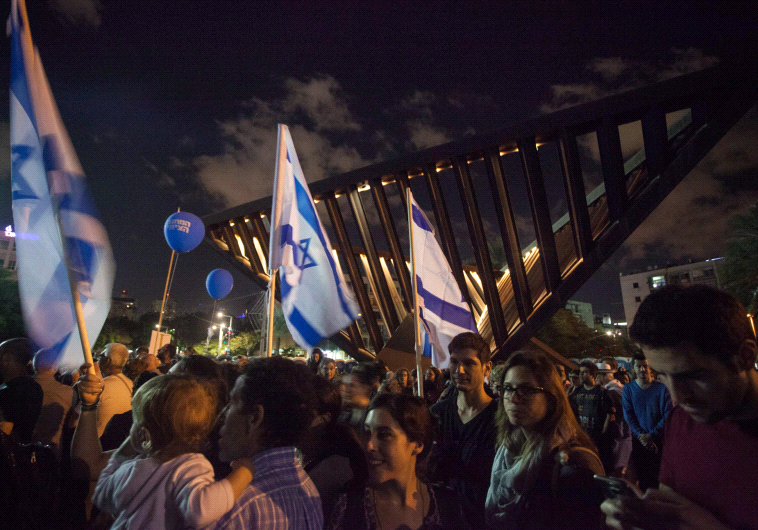 Scenes from Yitzhak Rabin memorial - November 4, 2016