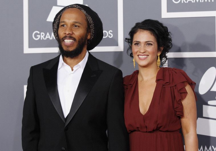 Ziggy Marley and his wife Orly