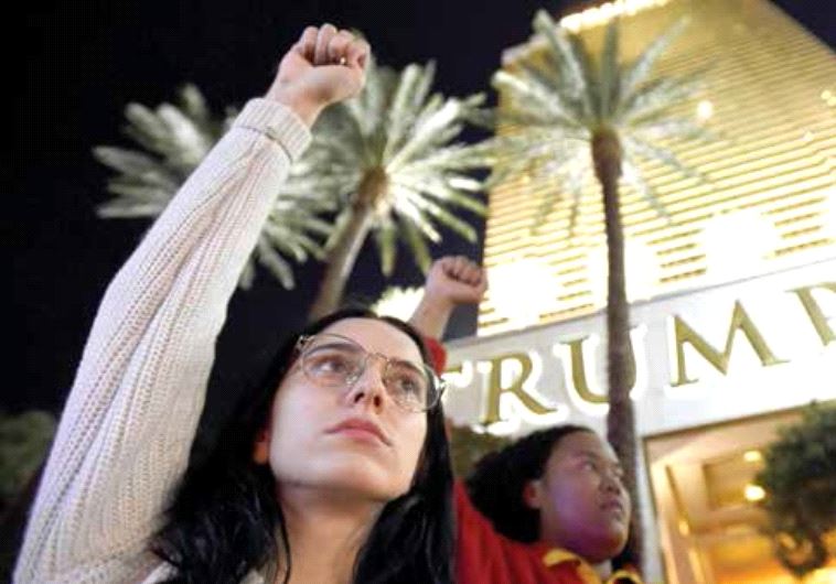 Anti-Trump protest