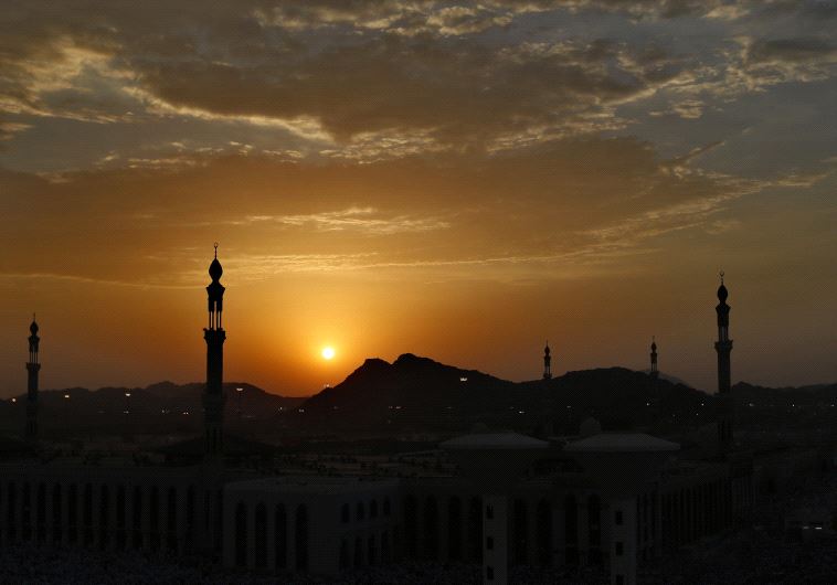 Minarets on the horizon.