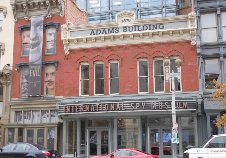 The Spy Museum in Washington is housed in this historic building in Washington