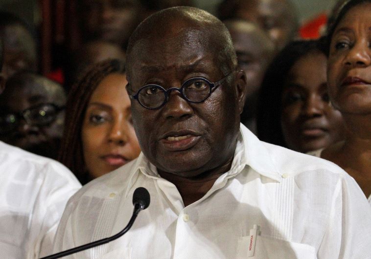 Ghana's president-elect Nana Akufo-Addo of the opposition New Patriotic Party (NPP) speaks during a news conference at his home in Accra, Ghana, December 9, 2016.