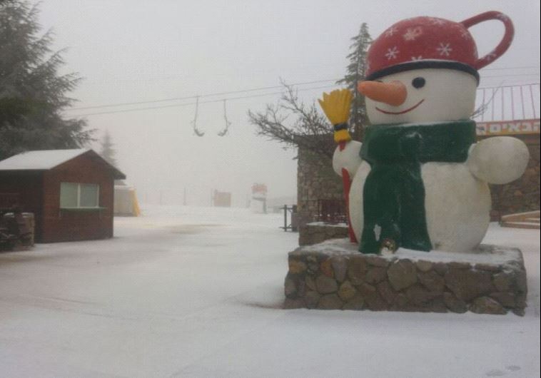 Snow in the Hermon