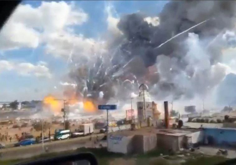 Mexico fireworks market explosion leaves 27 dead