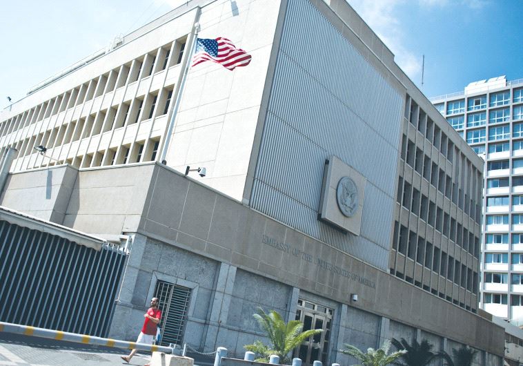 The US embassy in Tel Aviv