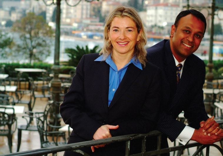 Natasha Srdoc and Joel Anand Samy