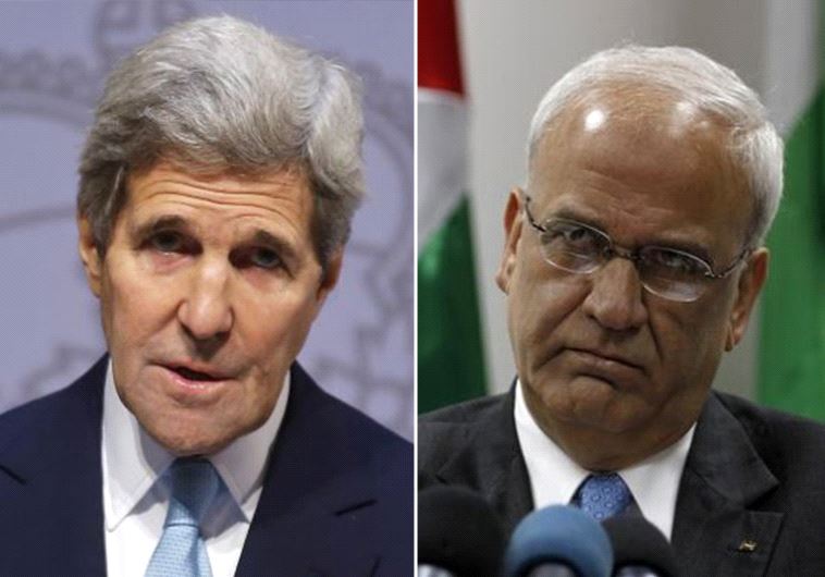 Kerry and Erekat 