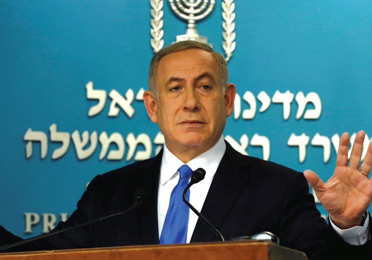 PRIME MINISTER Benjamin Netanyahu responds to the speech given in Washington on Wednesday by Secretary of State John Kerry.