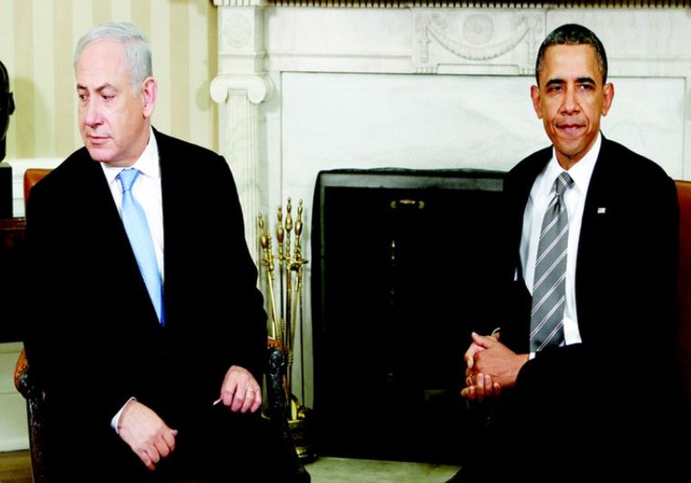 Eye-to-eye? Prime Minister Benjamin Netanyahu and President Barack Obama during one of their many meetings over the last eight years.